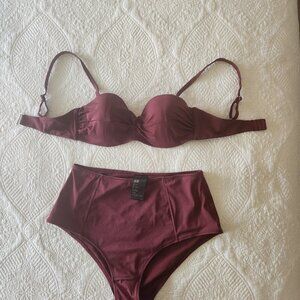 Very smart  H & M - 2 piece retro style swimsuit